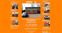 Desktop Screenshot of bopak.cz