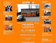 Tablet Screenshot of bopak.cz